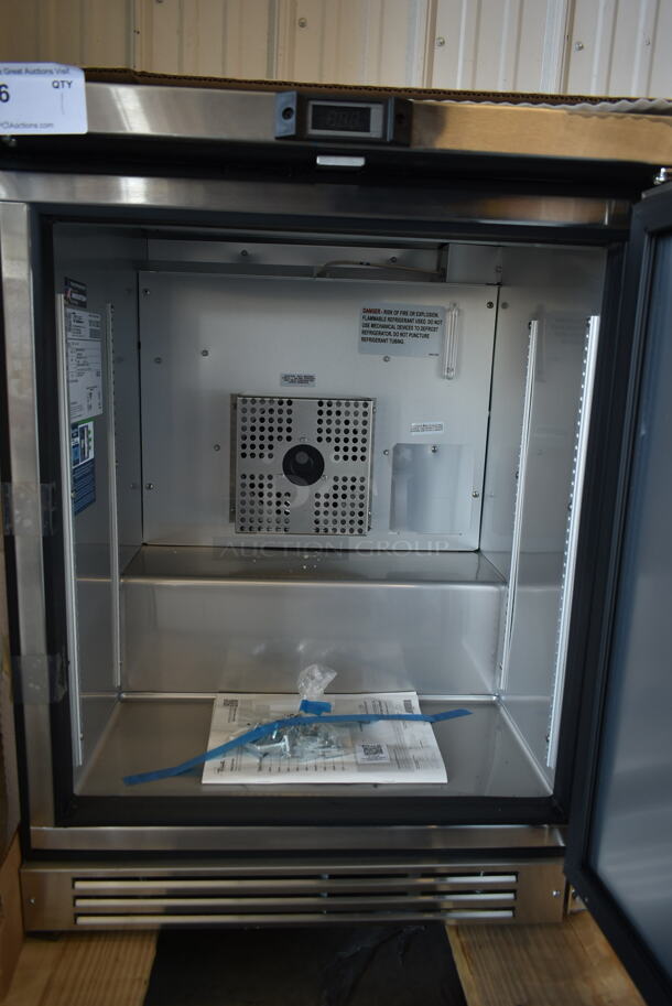 BRAND NEW! 2021 True TUC-24-HC Stainless Steel Commercial Single Door Undercounter Cooler. 115 Volts, 1 Phase. Tested and Working! - Image 6 of 9
