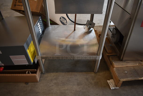 Wells MDD1007D Stainless Steel Commercial Single Bay Steam Table w/ Under Shelf. 120 Volts, 1 Phase. Cannot Test Due To Previous Hardwire - Image 2 of 8