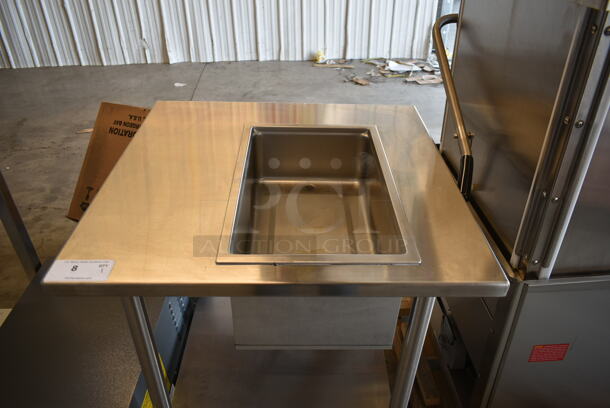 Wells MDD1007D Stainless Steel Commercial Single Bay Steam Table w/ Under Shelf. 120 Volts, 1 Phase. Cannot Test Due To Previous Hardwire - Image 3 of 8