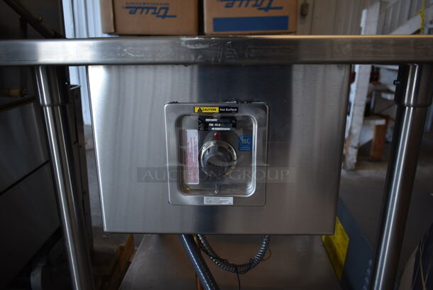Wells MDD1007D Stainless Steel Commercial Single Bay Steam Table w/ Under Shelf. 120 Volts, 1 Phase. Cannot Test Due To Previous Hardwire - Image 7 of 8