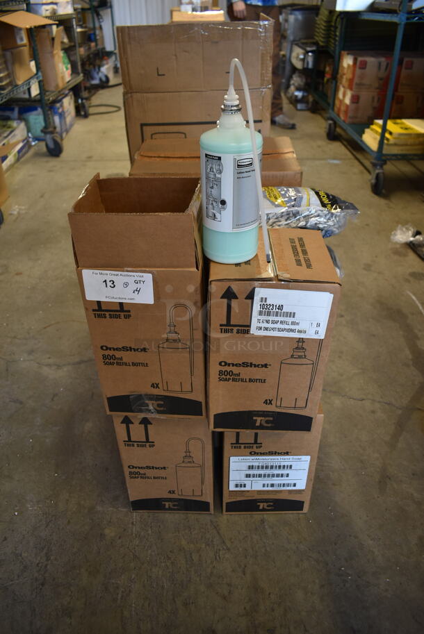 4 Cases of 4 BRAND NEW! Rubbermaid Lotion Hand Soap Bottles. 4 Times Your Bid! - Image 1 of 6