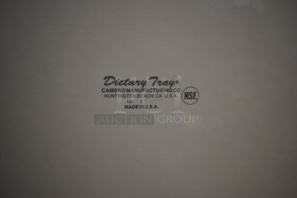 12 BRAND NEW IN BOX! Cambro White Poly Trays. 12 Times Your Bid! - Image 6 of 6