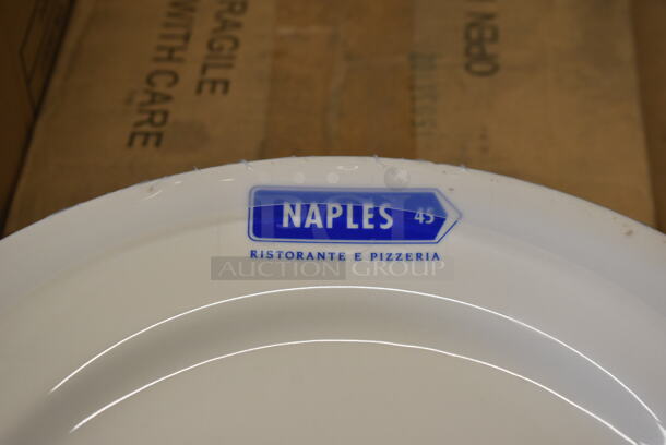 4 Boxes of 12 BRAND NEW! Tuxton PIAA120 12" White Ceramic Plates. 4 Times Your Bid! - Image 3 of 5