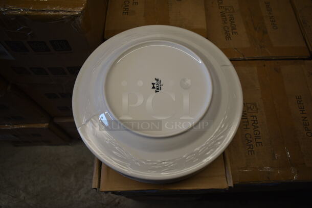 4 Boxes of 12 BRAND NEW! Tuxton PIAA120 12" White Ceramic Plates. 4 Times Your Bid! - Image 4 of 5