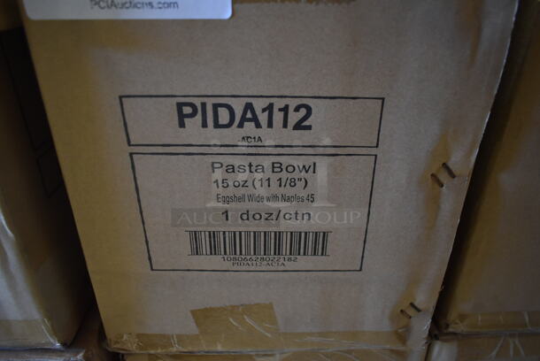 4 Boxes of 12 BRAND NEW! Tuxton PIDA112 11.5" White Ceramic Pasta Bowls. 4 Times Your Bid! - Image 3 of 6