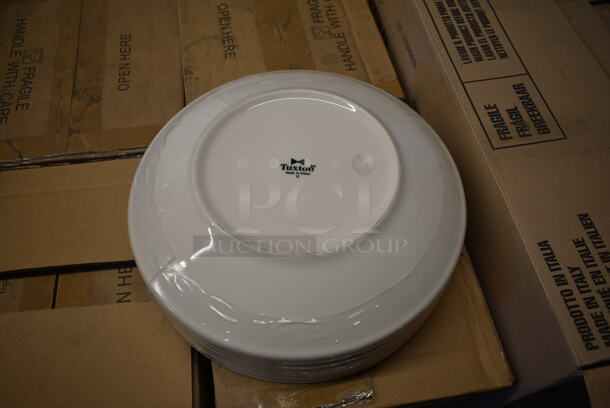 4 Boxes of 12 BRAND NEW! Tuxton PIDA1153 11.5" White Ceramic Pasta Bowls. 4 Times Your Bid! - Image 3 of 4