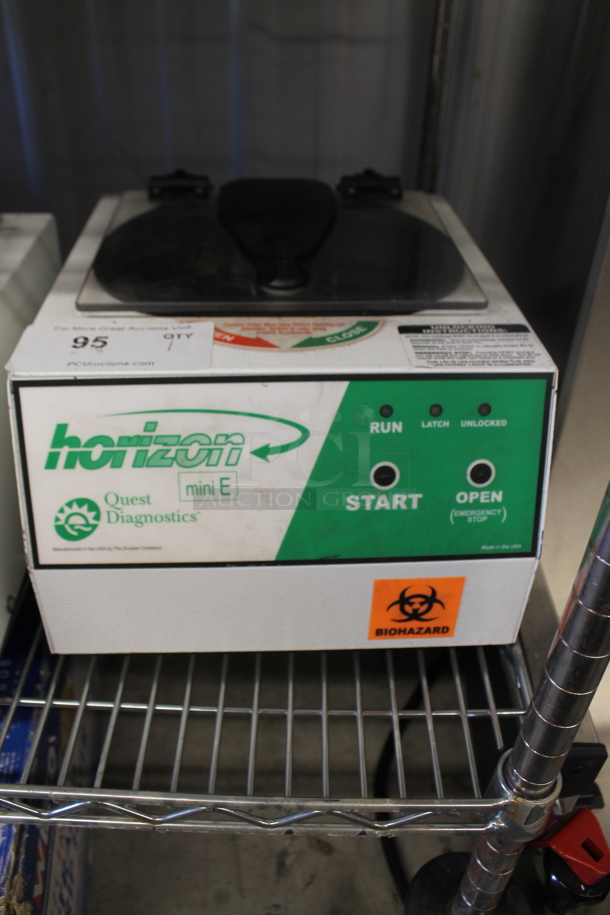 Quest Diagnostics Horizon Mini E 642E Quest Centrifuge. 115 Volts, 1 Phase. Tested and Working! - Image 1 of 6