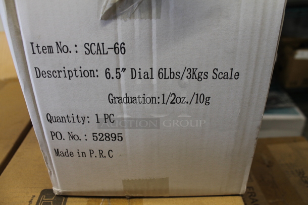 BRAND NEW! Winware SCAL-66 Metal Countertop Receiving Scale. - Image 3 of 4
