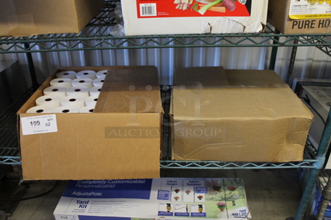 ALL ONE MONEY! Lot of 2 Boxes of Receipt Printer Paper