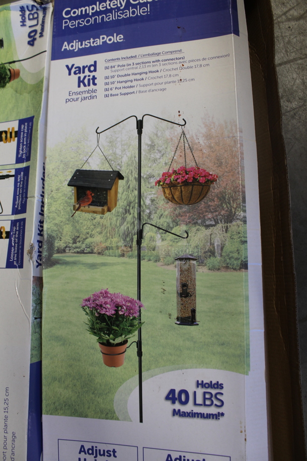 2 BRAND NEW! Boxes of Yard Kit AdjustaPole. 2 Times Your Bid! - Image 4 of 5
