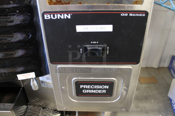 Bunn G9T HD TALL Stainless Steel Commercial Coffee Bean Grinder. 120 Volts, 1 Phase. Tested and Working! - Image 2 of 6