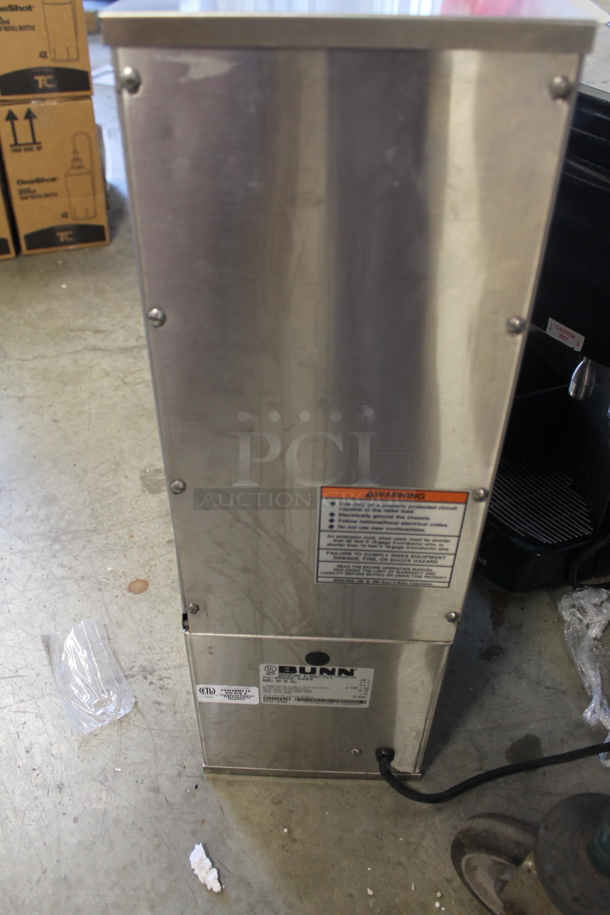 Bunn G9T HD TALL Stainless Steel Commercial Coffee Bean Grinder. 120 Volts, 1 Phase. Tested and Working! - Image 5 of 6