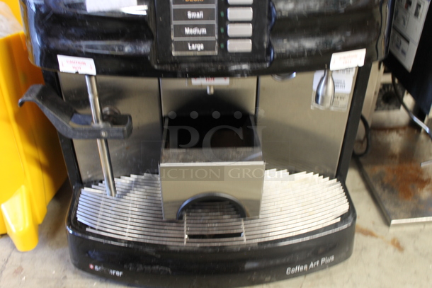 Schaerer SCA1 Coffee Art Plus Automatic Coffee Espresso Machine w/ 2 Hoppers and Steam Wand. 240 Volts, 1 Phase. - Image 3 of 4