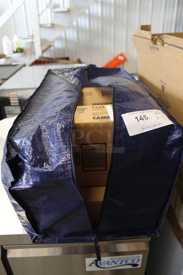 9 Boxes of 6 BRAND NEW! Cambro Clear Poly 1/9 Size Drop In Bins. 1/9x4. 9 Times Your Bid! - Image 2 of 4