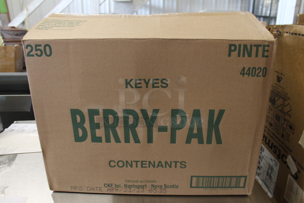 PALLET LOT of 20 Boxes of BRAND NEW! Berry-Pak Produce Bins. 20 Times Your Bid! - Image 3 of 3