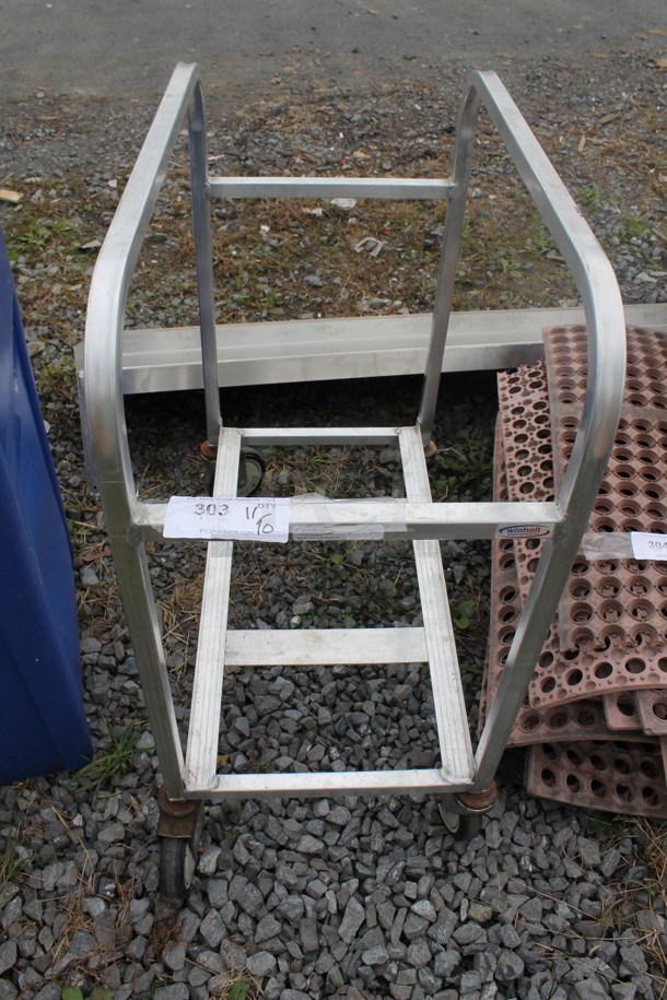 Metal Pan Transport Rack on Commercial Casters. - Image 1 of 2