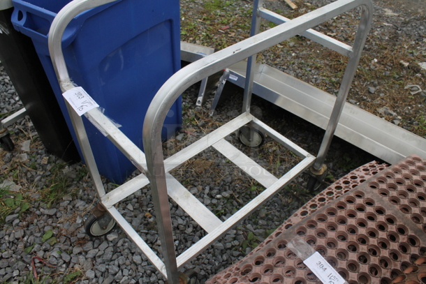 Metal Pan Transport Rack on Commercial Casters. - Image 2 of 2