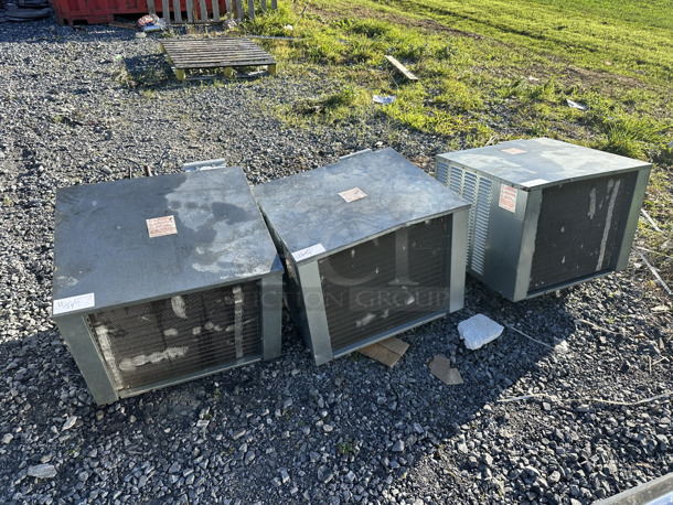 2018 Taylor C043-33 Stainless Steel Commercial Floor Style Water Cooled 3 Flavor Continuous Dispensing Frozen Custard Machine / Batch Freezer on Commercial Casters. Comes w/ 3 Taylor RC35N-33 Compressors. 115/208/230 Volts, 3 Phase. - Image 12 of 12