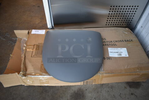 BRAND NEW! Boxes of 4 Lancaster Table & Seating 164CUSHMTLDG Vinyl Cushion for Cross Back Chair and Barstool.