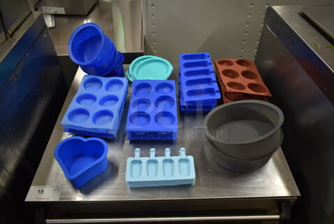 ALL ONE MONEY! Lot of Various Items Including Pan Liners and Moulds.