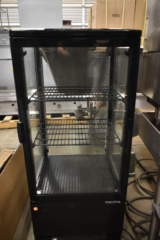 Marchia MDC78 Metal Commercial Countertop Refrigerated Display Case Merchandiser. 115 Volts, 1 Phase. Tested and Powers On But Does Not Get Cold - Image 3 of 5