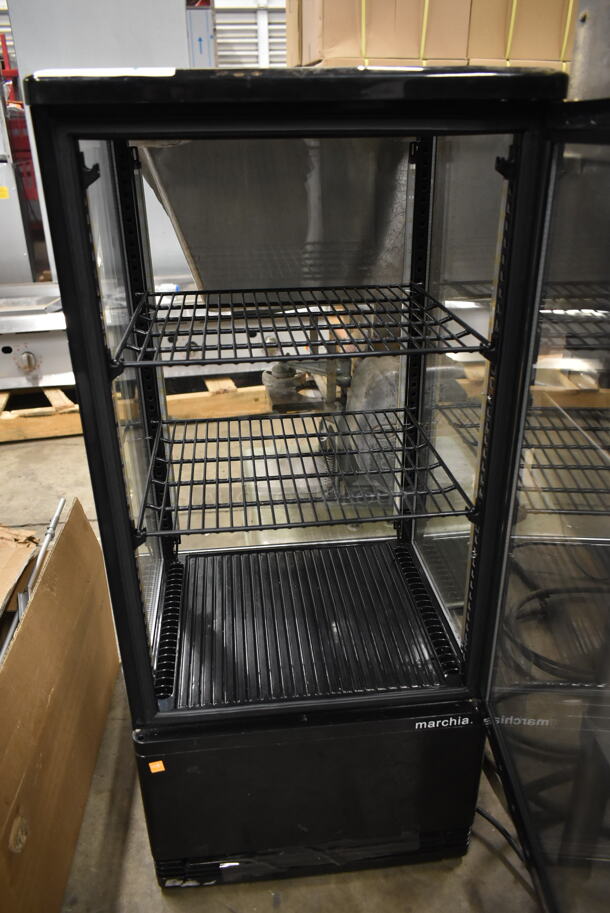 Marchia MDC78 Metal Commercial Countertop Refrigerated Display Case Merchandiser. 115 Volts, 1 Phase. Tested and Powers On But Does Not Get Cold - Image 4 of 5