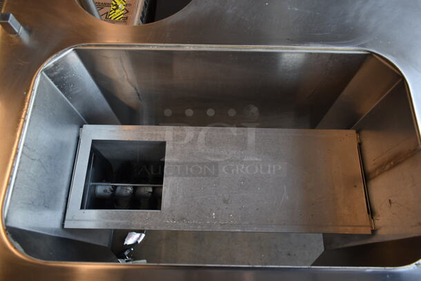 Ayr King Stainless Steel Commercial Floor Style Breading Station on Commercial Casters. 115 Volts, 1 Phase.  - Image 3 of 6