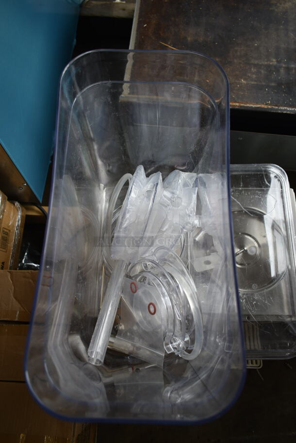 BRAND NEW SCRATCH AND DENT! Crathco Stainless Steel Commercial Countertop 2 Hopper Refrigerated Beverage Machine. Missing 1 Hopper. 115 Volts, 1 Phase. Tested and Working! - Image 3 of 5