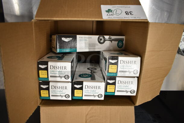 7 BRAND NEW IN BOX! Vollrath Stainless Steel Dishers. 7 Times Your Bid! - Image 3 of 4