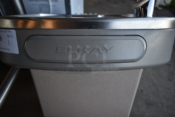 BRAND NEW SCRATCH AND DENT! Elkay Metal Wall Mount Water Fountain. 115 Volts, 1 Phase. - Image 5 of 6