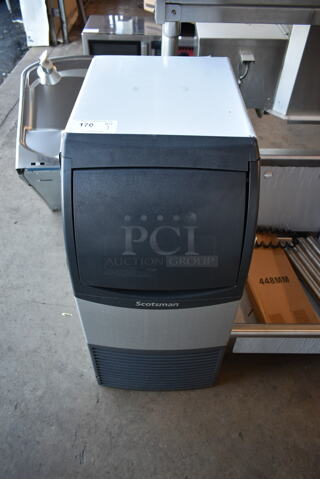 BRAND NEW SCRATCH AND DENT! 2023 Scotsman UN0815A-1A Stainless Steel Commercial Self Contained Undercounter Ice Machine. 115 Volts, 1 Phase.