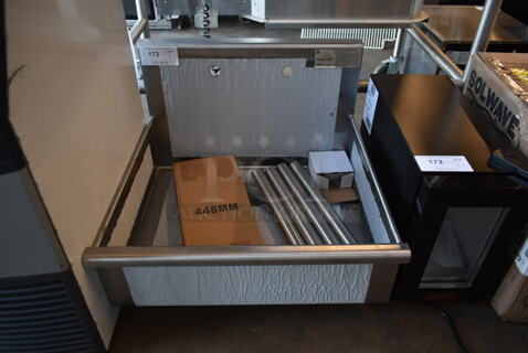 BRAND NEW SCRATCH AND DENT! Advance Tabco Stainless Steel Commercial Single Bay Sink w/ Legs.