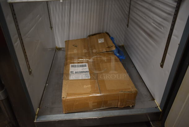 Maxx Cold MXCR-23FD Stainless Steel Commercial Single Door Reach In Cooler w/ Poly Coated Racks on Commercial Casters. 115 Volts, 1 Phase. Tested and Powers On But Does Not Get Cold - Image 7 of 8