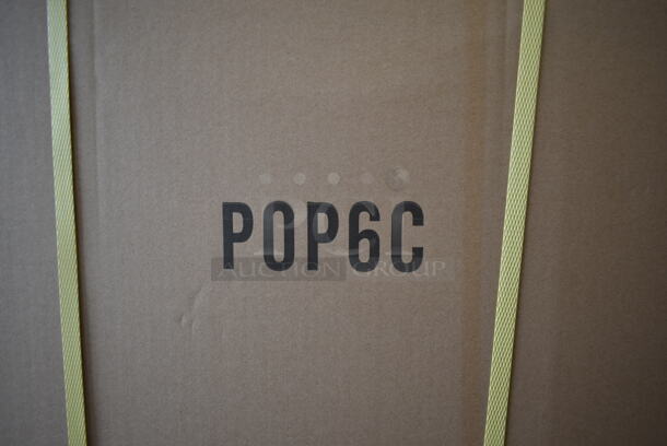 PALLET LOT of 12 BRAND NEW SCRATCH AND DENT! Red Metal Popcorn Machine Stand on Casters. Stock Picture - Cosmetic Condition May Vary.  12 Times Your Bid! - Image 6 of 9