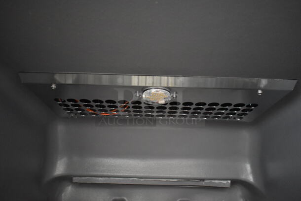 BRAND NEW SCRATCH AND DENT! 2023 Delfield 6125XL-S Stainless Steel Commercial Single Door Reach In Freezer w/ Poly Coated Racks. 115 Volts, 1 Phase. Tested and Working! - Image 6 of 6