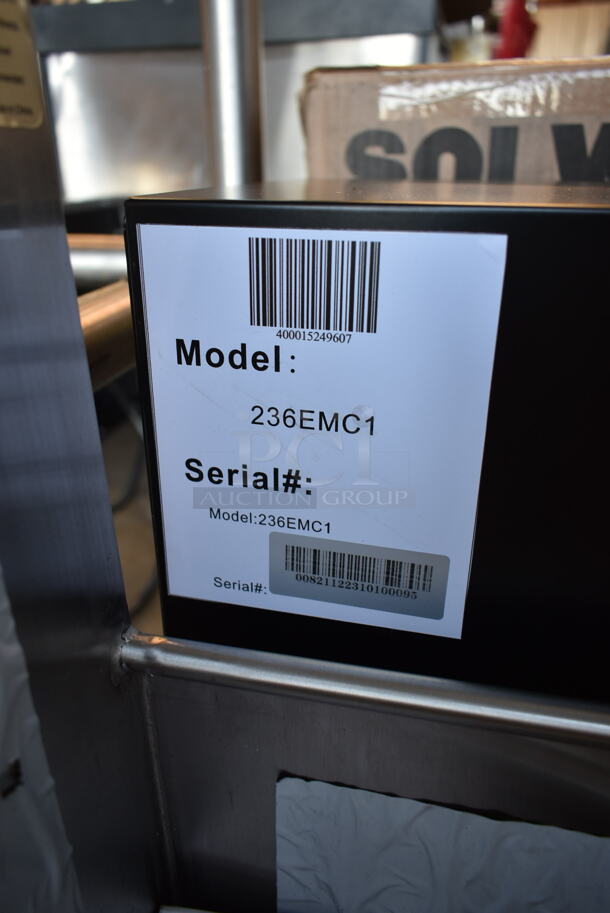 BRAND NEW SCRATCH AND DENT! Estella 236EMC1 Metal Commercial Mini Cooler Merchandiser. 110-120 Volts, 1 Phase. - Image 5 of 6