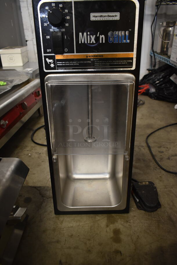 Hamilton Beach 94950 Stainless Steel Commercial Countertop Drink Mixer w/ Foot Pedal. 120 Volts, 1 Phase. Tested and Working! - Image 6 of 8
