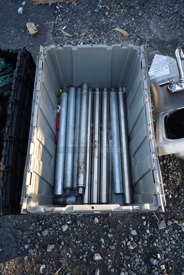 ALL ONE MONEY! Lot of Various Items Including Poly Bins and Wire Shelves. - Image 3 of 4