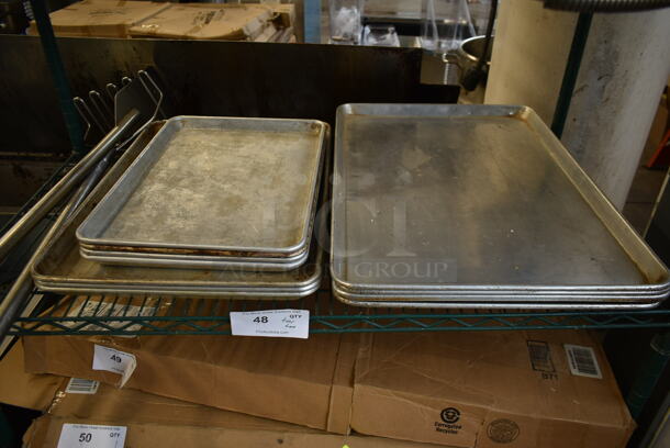 ALL ONE MONEY! Tier Lot of Various Items Including Metal Baking Pans and Long Handled Masher. - Image 3 of 3