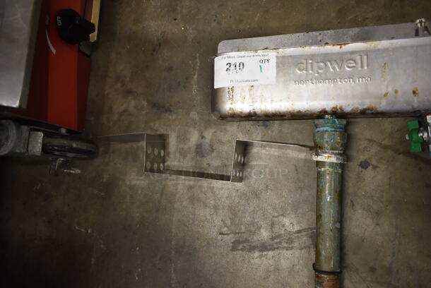 Dipwell Stainless Steel Commercial Ice Cream Scoop Rinsing Well. - Image 4 of 5