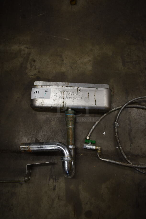 Dipwell Stainless Steel Commercial Ice Cream Scoop Rinsing Well. - Image 3 of 5