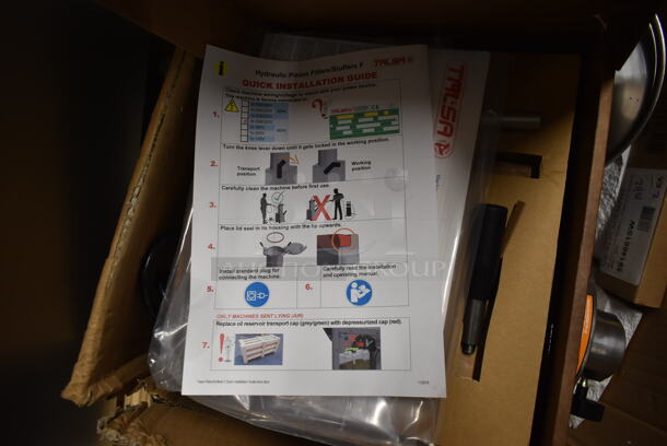 BRAND NEW SCRATCH AND DENT! 2023 Backyard Pro 52023206 Stainless Steel Commercial Countertop Meat Grinder. Stock Picture Used as Gallery. Tested and Working! - Image 10 of 10