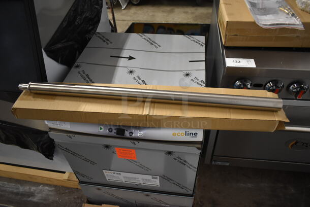 BRAND NEW SCRATCH AND DENT! Regency 600CDT24L Stainless Steel Commercial Left Side Dishwasher Table - Image 5 of 5