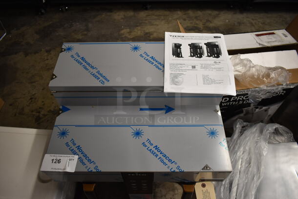 BRAND NEW SCRATCH AND DENT! Fetco CBS-1252 Stainless Steel Commercial Countertop Coffee Machine w/ Hot Water Dispenser and 2 Poly Brew Baskets. 208-240 Volts, 1 Phase. Tested and Working! - Image 4 of 9