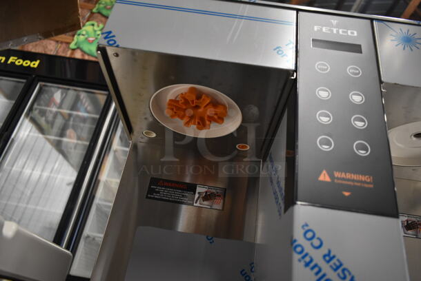 BRAND NEW SCRATCH AND DENT! Fetco CBS-1252 Stainless Steel Commercial Countertop Coffee Machine w/ Hot Water Dispenser and 2 Poly Brew Baskets. 208-240 Volts, 1 Phase. Tested and Working! - Image 7 of 9