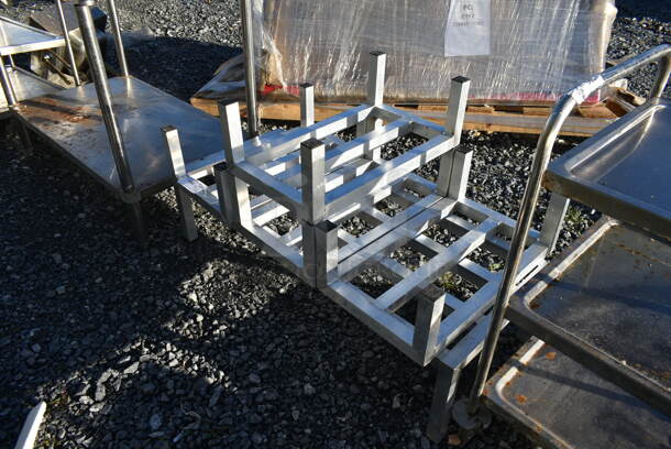 5 Various Metal Dunnage Racks. 24x14x8, 48x20x12. 5 Times Your Bid! - Image 2 of 4
