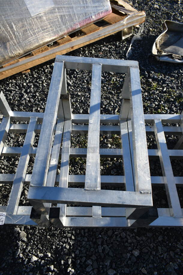 5 Various Metal Dunnage Racks. 24x14x8, 48x20x12. 5 Times Your Bid! - Image 3 of 4