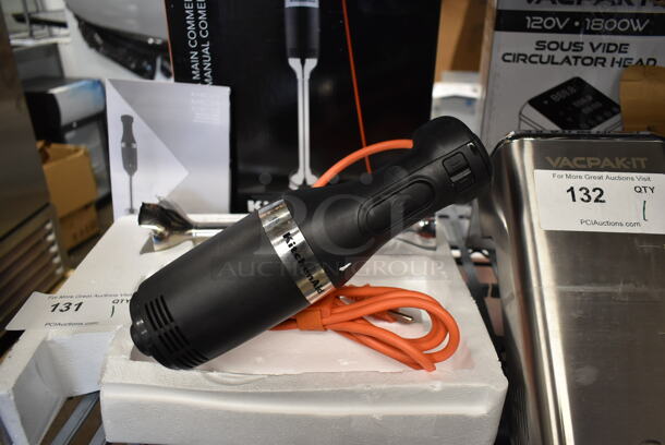 BRAND NEW SCRATCH AND DENT! KitchenAid KHBC3120B Metal Commercial Immersion Blender. 120 Volts, 1 Phase. Tested and Working! - Image 4 of 6