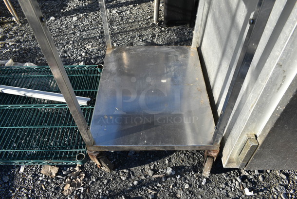 Stainless Steel Commercial Table w/ Under Shelf on Commercial Casters. - Image 4 of 4