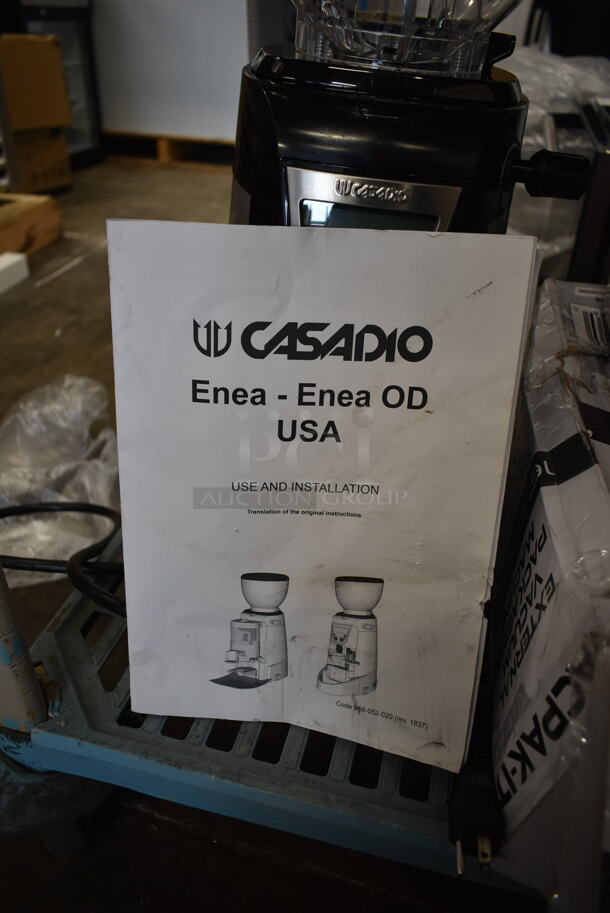 BRAND NEW SCRATCH AND DENT! Casadio ENEA OD NF Stainless Steel Commercial Countertop Espresso Bean Grinder. 115-120 Volts, 1 Phase. Tested and Working! - Image 8 of 8